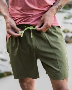 Shorts|Outdoor Active|Passenger Sandune Trail Short - Khaki Green KhakiGreen