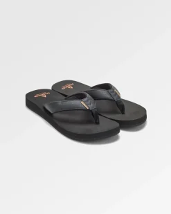 Footwear|Flip Flops & Sandals|Passenger Santos Flip Flop - Black