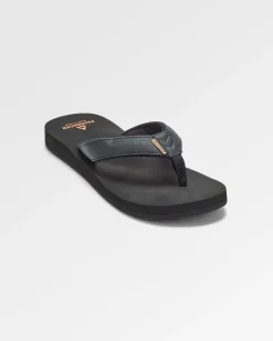 Footwear|Flip Flops & Sandals|Passenger Santos Flip Flop - Black