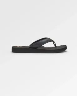 Footwear|Flip Flops & Sandals|Passenger Santos Flip Flop - Black