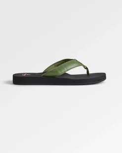 Footwear|Flip Flops & Sandals|Passenger Santos Flip Flop - Khaki Green KhakiGreen