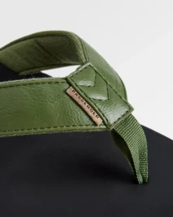 Footwear|Flip Flops & Sandals|Passenger Santos Flip Flop - Khaki Green KhakiGreen