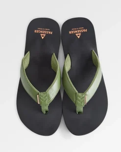 Footwear|Flip Flops & Sandals|Passenger Santos Flip Flop - Khaki Green KhakiGreen