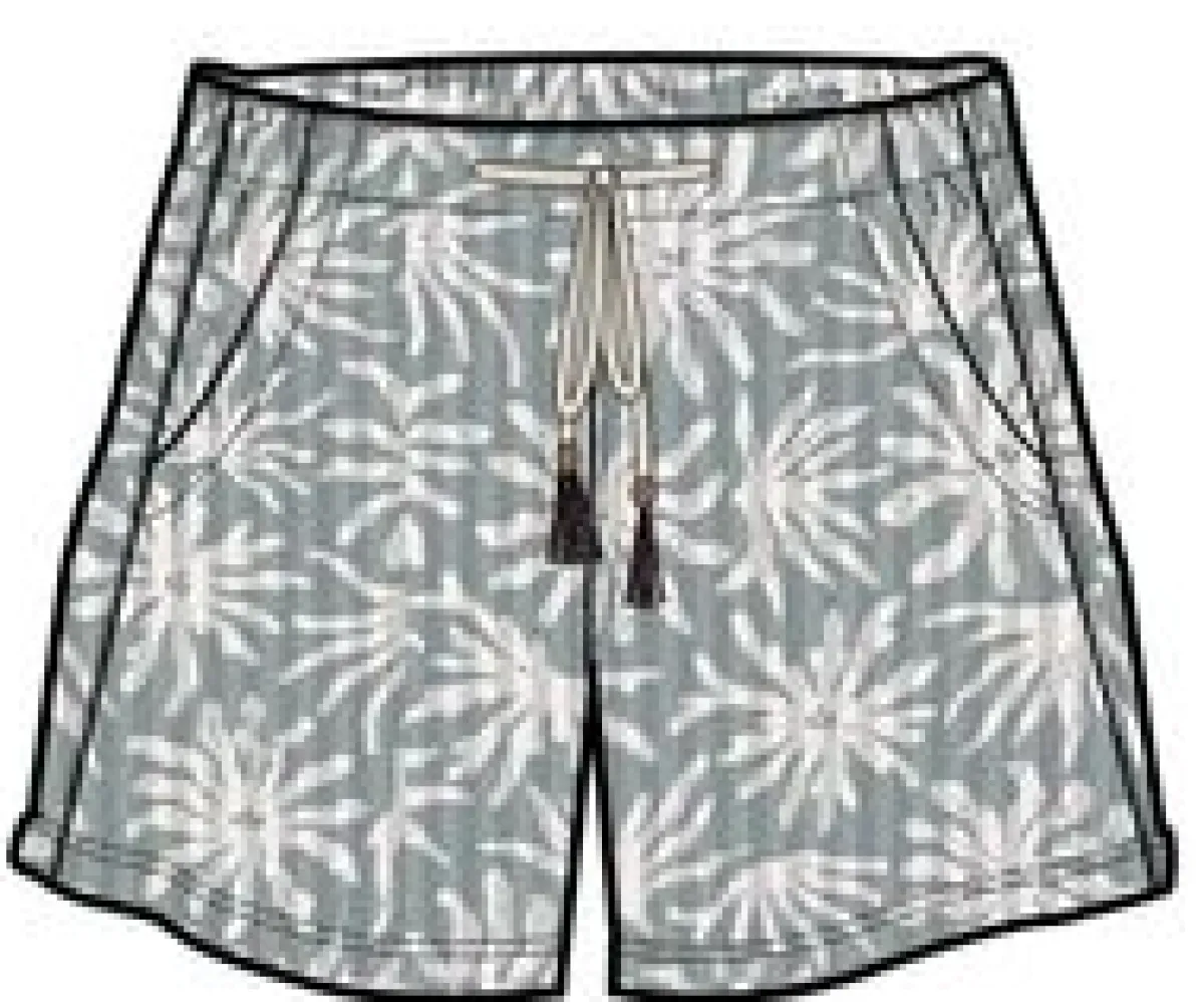 Hoodies|Shorts|Passenger Santosa Organic Cotton Cord Shorts - Seaweed Pistachio SeaweedPistachio