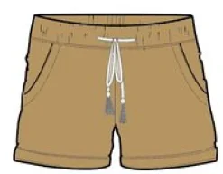 Shorts|Shorts|Passenger Santosa Twill Shorts - Biscuit