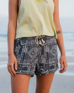 Shorts|Shorts|Passenger Santosa Woven Shorts - Vintage Patchwork Navy VintagePatchworkNavy