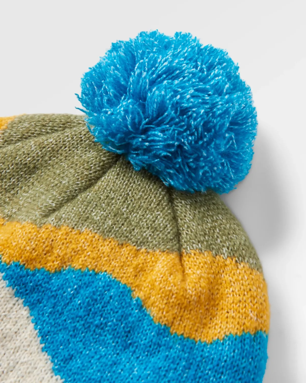 Hats & Caps|Beanies|Passenger Scenic Recycled Bobble Hat - Scenic Bluejay ScenicBluejay