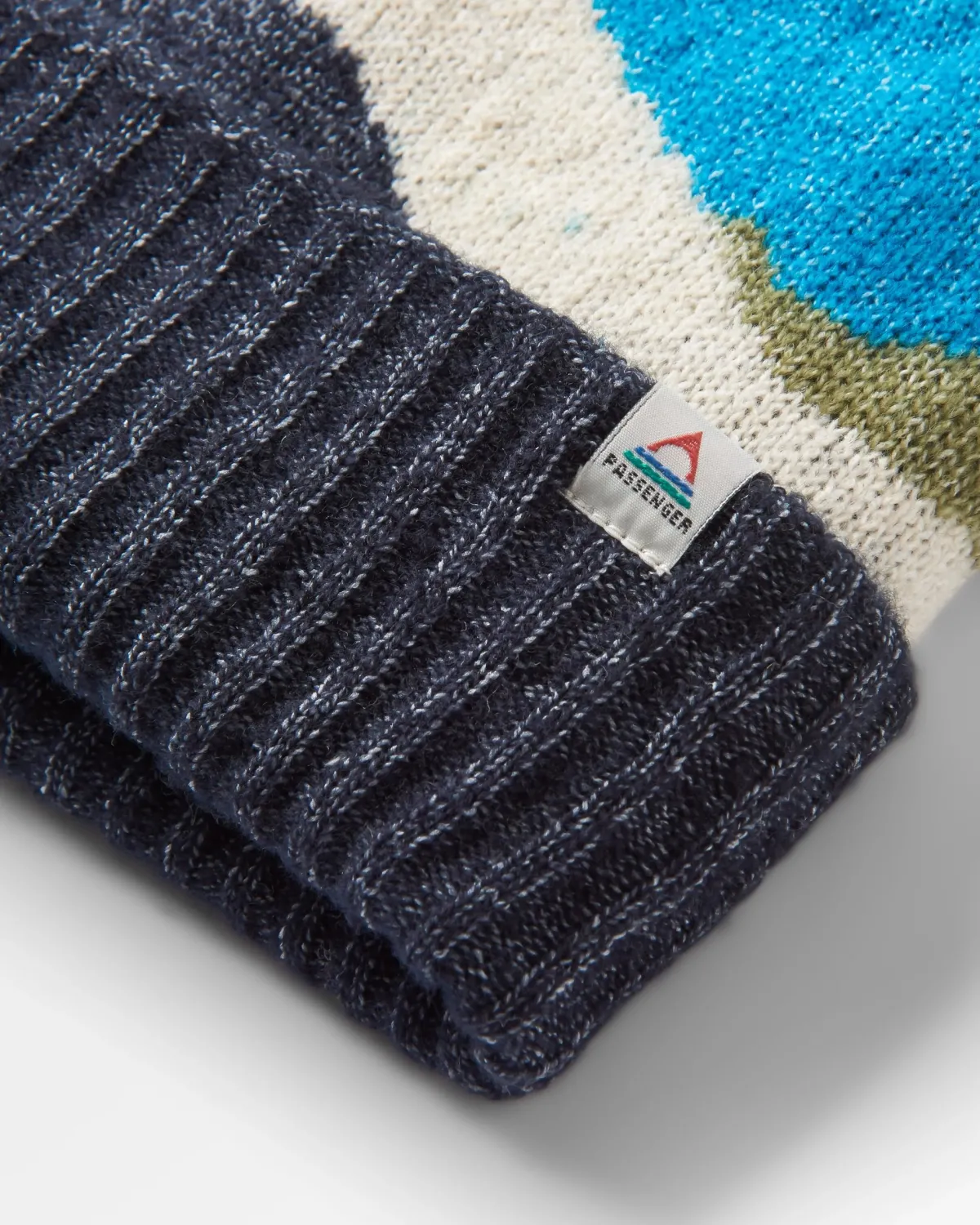 Hats & Caps|Beanies|Passenger Scenic Recycled Bobble Hat - Scenic Bluejay ScenicBluejay