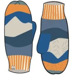 Gloves|Passenger Scenic Recycled Fleece Lined Mittens - Scenic Orange ScenicOrange
