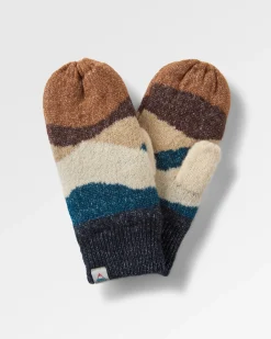 Gloves|Passenger Scenic Recycled Fleece Lined Mittens - Scenic Toffee ScenicToffee