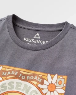 T-Shirts & Tank Tops|Tops & T-Shirts|Passenger Seasonal Recycled Cotton Oversized T-Shirt - Charcoal