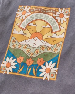 T-Shirts & Tank Tops|Tops & T-Shirts|Passenger Seasonal Recycled Cotton Oversized T-Shirt - Charcoal