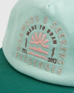 Caps & Hats|Caps & Hats|Passenger Seekers Recycled Cotton Low Profile Hat - Deep Sea DeepSea