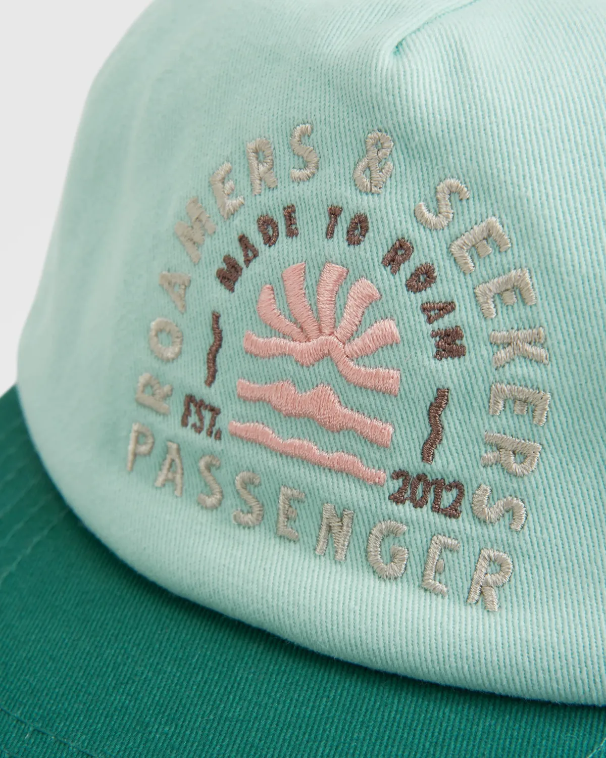 Caps & Hats|Caps & Hats|Passenger Seekers Recycled Cotton Low Profile Hat - Deep Sea DeepSea