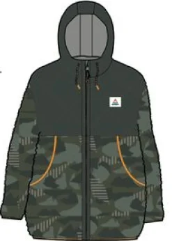 Fleece|Fleece|Passenger Sefton Recycled Deep-Pile Sherpa Full Zip Fleece - Fir Tree FirTree