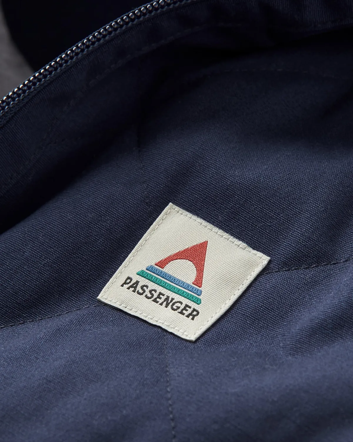 Fleece|Fleece|Passenger Sefton Recycled Deep-Pile Sherpa Full Zip Fleece - Abstract Mountain Blue Steel AbstractMountainBlueSteel