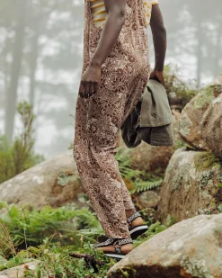 Pants|Passenger Serenity Overalls - Chestnut Floral Pattern ChestnutFloralPattern