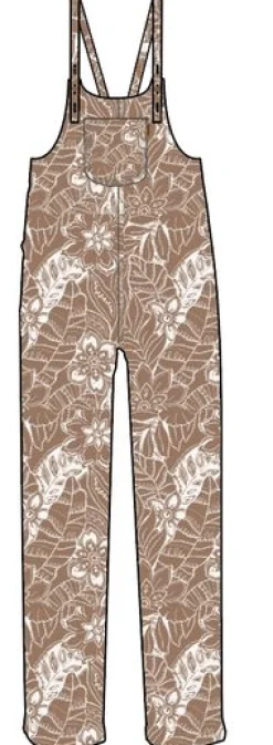 Pants|Passenger Serenity Overalls - Chestnut Floral Pattern ChestnutFloralPattern
