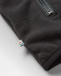Fleece|Fleece|Passenger Set Off Recycled Polar Quarter Zip Fleece - Mountain Geo Charcoal MountainGeoCharcoal