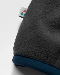 Fleece|Fleece|Passenger Set Off Recycled Polar Quarter Zip Fleece - Deep Plum/Charcoal DeepPlum/Charcoal