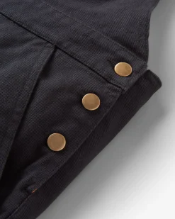 Overalls & Pants|Passenger Shuffle Organic Cotton Overalls - Black
