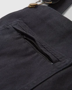 Overalls & Pants|Passenger Shuffle Organic Cotton Overalls - Black