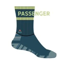 Socks|Passenger Sierra Active Socks - Tidal Blue TidalBlue