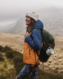 Insulated|Outdoor Active|Passenger Singletrack Recycled Thermore® Insulated Jacket - Dark Denim/ Apricot DarkDenim/Apricot