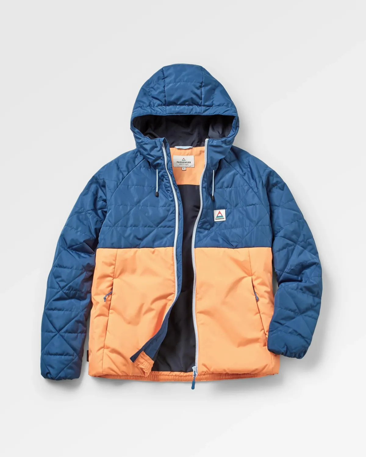 Insulated|Outdoor Active|Passenger Singletrack Recycled Thermore® Insulated Jacket - Dark Denim/ Apricot DarkDenim/Apricot