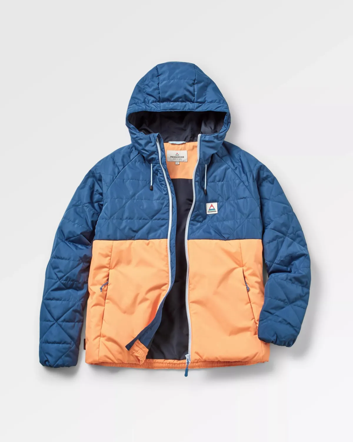 Insulated|Outdoor Active|Passenger Singletrack Recycled Thermore® Insulated Jacket - Dark Denim/ Apricot DarkDenim/Apricot