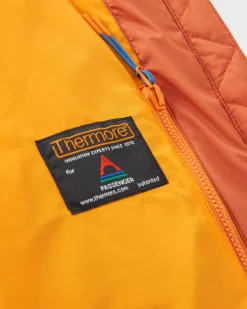 Outdoor Active|Jackets|Passenger Singletrack Recycled Thermore Insulated Jacket - Burnt Orange BurntOrange