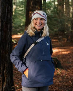 Outdoor Active|Tops|Passenger Skyline Recycled Water Resistant Pullover - Rich Navy RichNavy