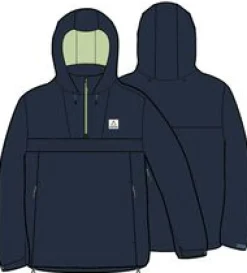 Outdoor Active|Tops|Passenger Skyline Recycled Water Resistant Pullover - Rich Navy RichNavy