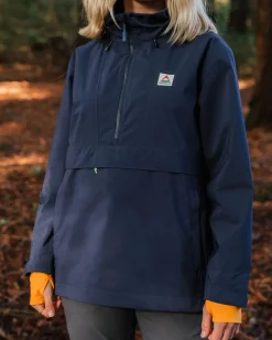 Outdoor Active|Tops|Passenger Skyline Recycled Water Resistant Pullover - Rich Navy RichNavy
