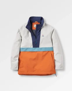 Outdoor Active|Tops|Passenger Skyline Recycled Water Resistant Pullover - Burnt Orange/Birch BurntOrange/Birch