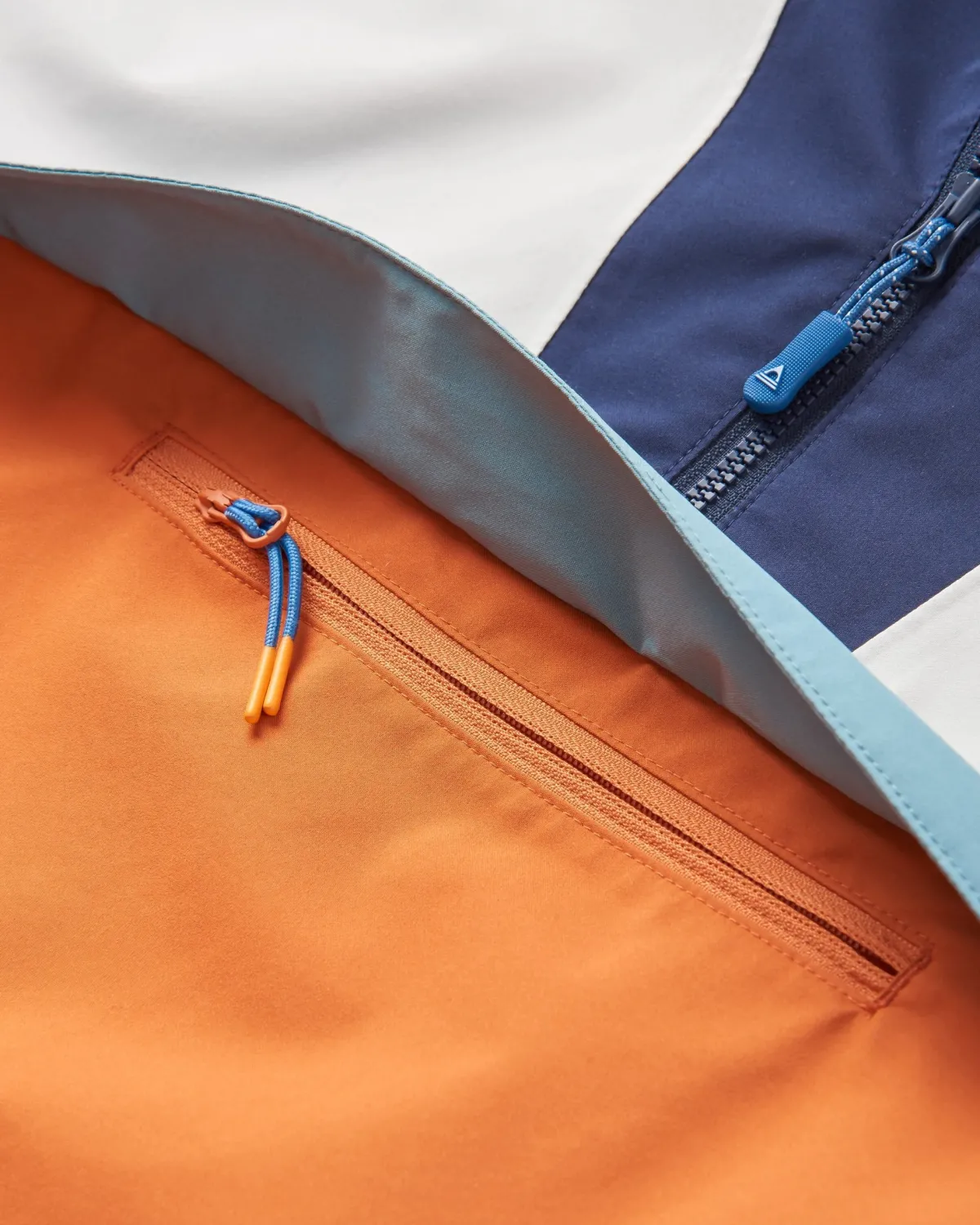 Outdoor Active|Tops|Passenger Skyline Recycled Water Resistant Pullover - Burnt Orange/Birch BurntOrange/Birch