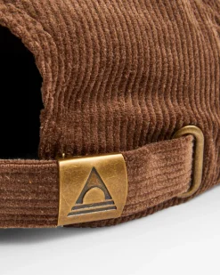Surf Accessories|Surf Accessories|Passenger Sneaky Peak Recycled Cord 5 Panel Hat - Acorn