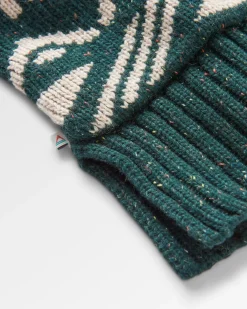 Knitwear|Sweaters|Passenger Snoozle Recycled Knitted Hooded Cardigan - Rain Forest RainForest