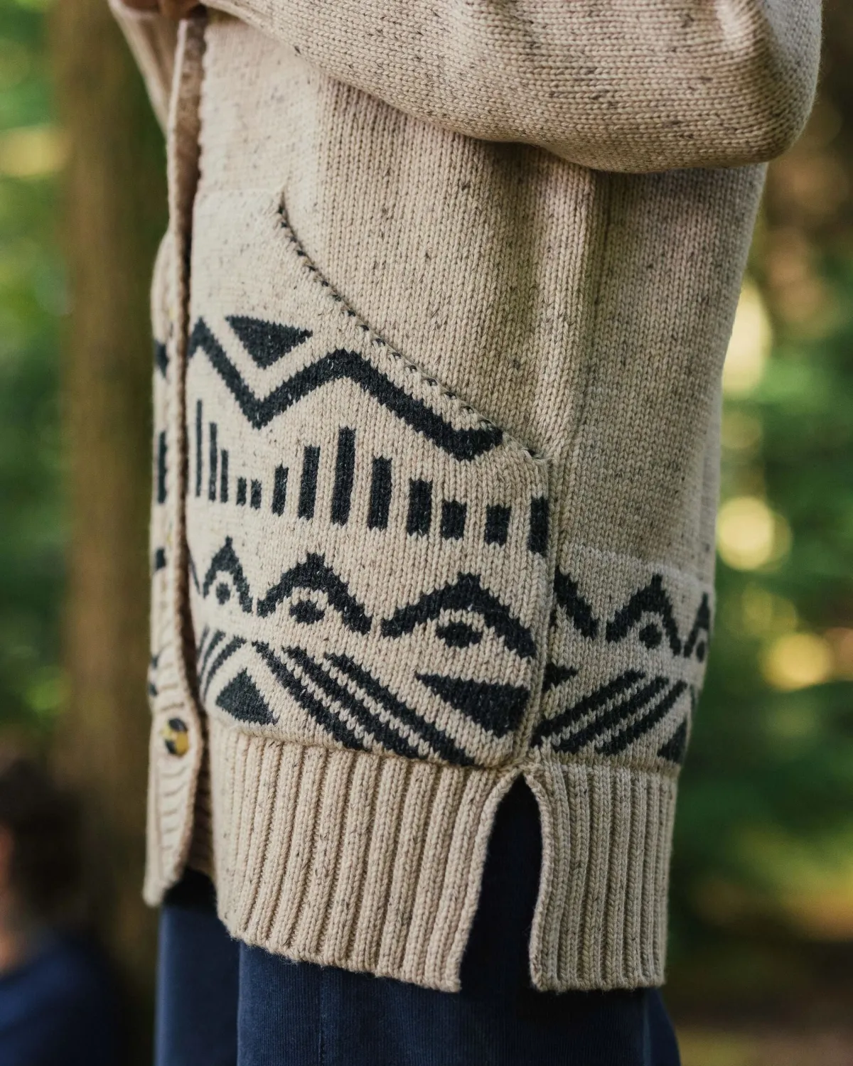 Knitwear|Sweaters|Passenger Snoozle Recycled Knitted Hooded Sweater - Oatmeal