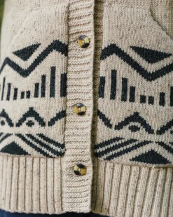 Knitwear|Sweaters|Passenger Snoozle Recycled Knitted Hooded Sweater - Oatmeal