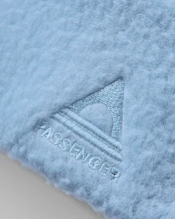 Beanies|Beanies|Passenger Snow Recycled Sherpa Beanie - Blue Fog BlueFog