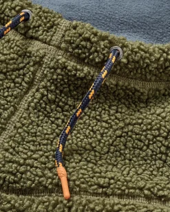 Beanies|Beanies|Passenger Snowdrift Recycled Fleece Hood - Khaki Green KhakiGreen