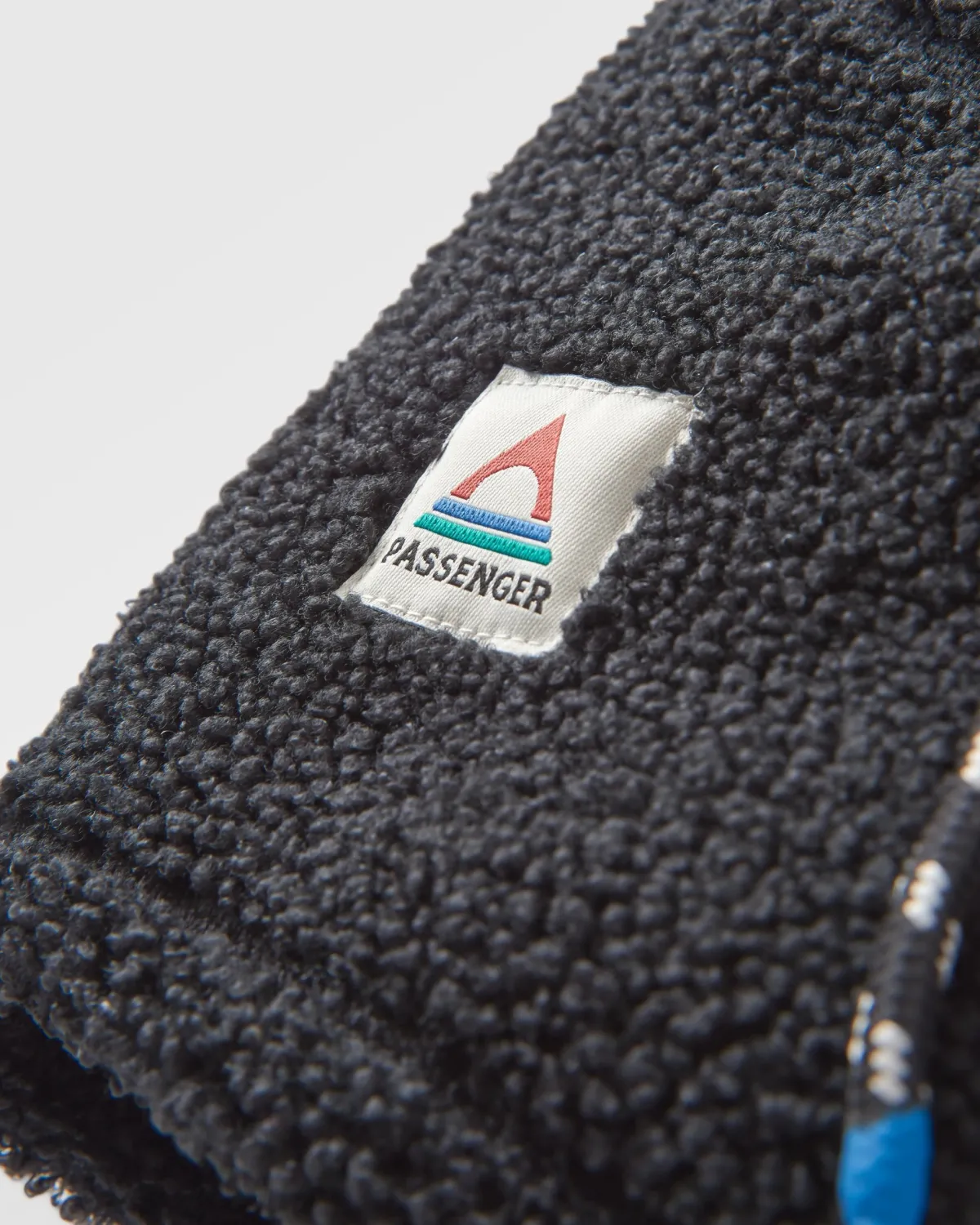 Beanies|Beanies|Passenger Snowdrift Recycled Fleece Hood - Black