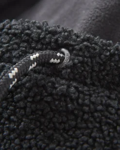 Beanies|Beanies|Passenger Snowdrift Recycled Fleece Hood - Black