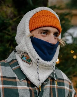 Neckwear & Snoods|Beanies|Passenger Snowdrift Recycled Polar Fleece Hood - Birch
