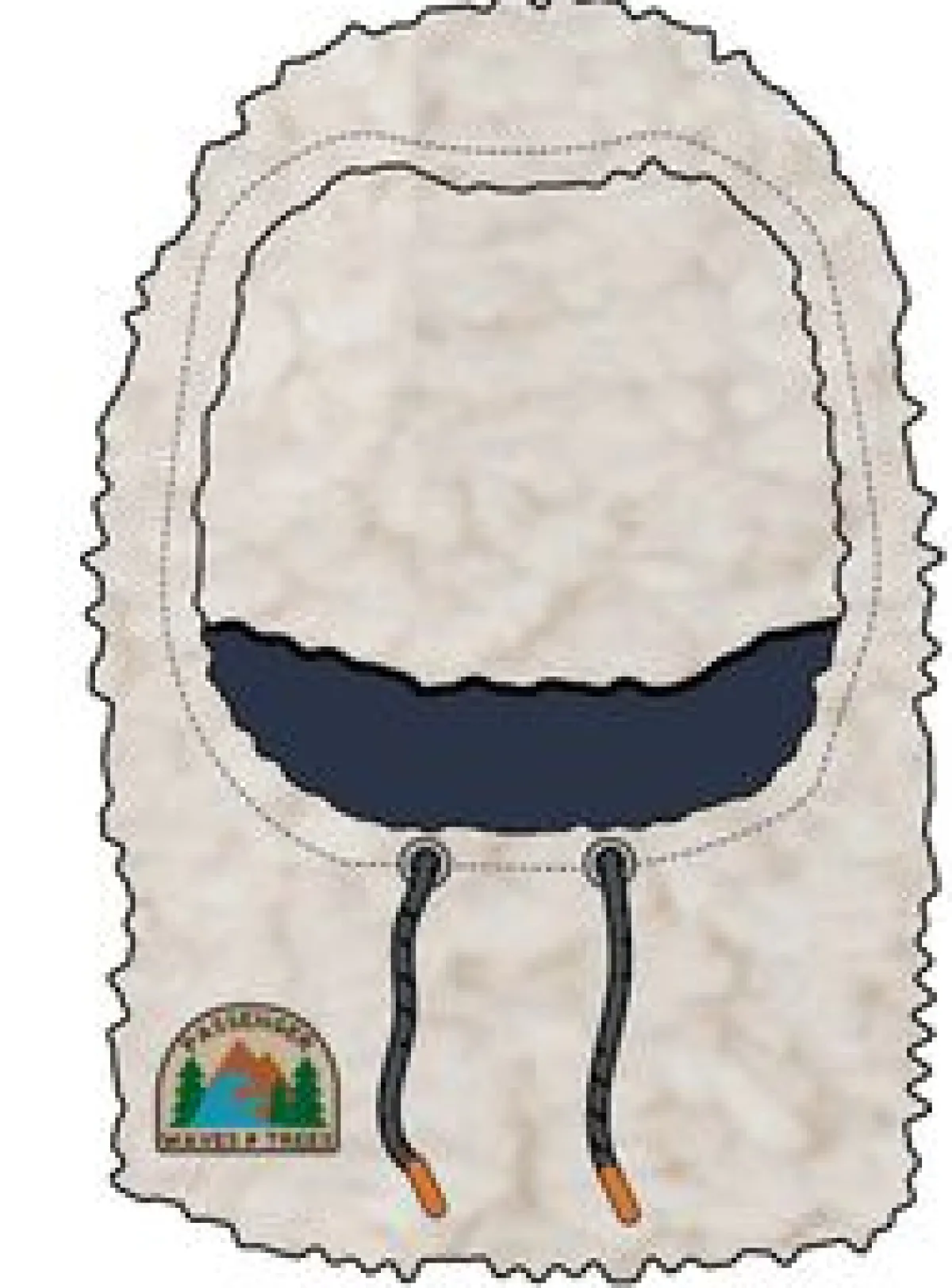 Neckwear & Snoods|Beanies|Passenger Snowdrift Recycled Polar Fleece Hood - Birch