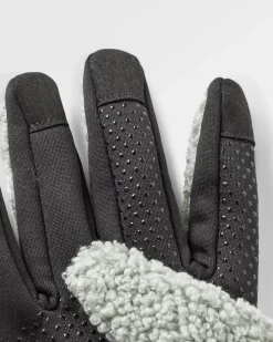 Gloves|Passenger Snowfall 2.0 Recycled Sherpa Gloves - Pistachio