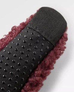 Gloves|Passenger Snowfall 2.0 Recycled Sherpa Gloves - Wine