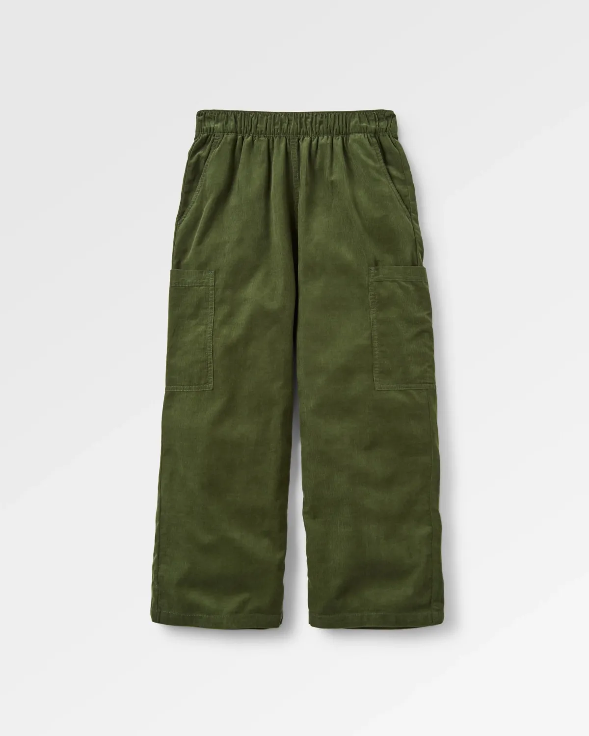 Pants|Overalls & Pants|Passenger Someday Organic Cotton Corduroy Cropped Pant - Fir Tree FirTree