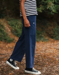 Pants|Overalls & Pants|Passenger Someday Organic Cotton Corduroy Pant - Dark Denim DarkDenim